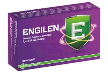 ENGILEN ZERDECAL, ENGINAR VE DEVEDIKENI ICEREN TAKVIYE EDICI GIDA 30 kapsül İlaç Görseli