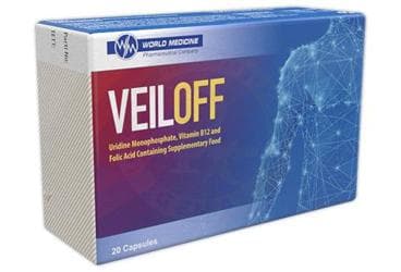 VEILOFF URIDIN MONOFOSFAT, VITAMIN B12 VE FOLIK ASIT ICEREN TAKVIYE EDICI GIDA KAPSUL 20 kapsül İlaç Görseli