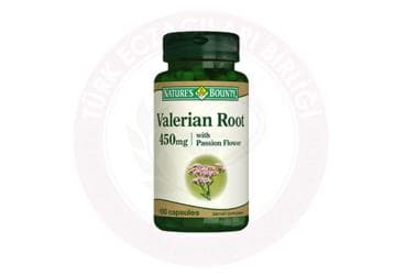 NATURES BOUNTY VALERIAN ROOT WITH PASSION FLOWER KAPSUL 100 kapsül İlaç Görseli