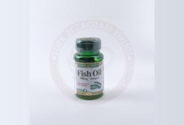 NATURES BOUNTY FISH OIL OMEGA-3 KAPSUL 500 mg 60 kapsül İlaç Görseli