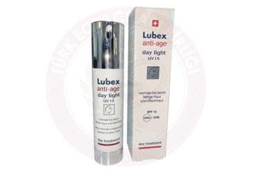LUBEX ANTI AGE DAY LIGHT UV 15 DAY TREATMENT 50 ml şişe İlaç Görseli