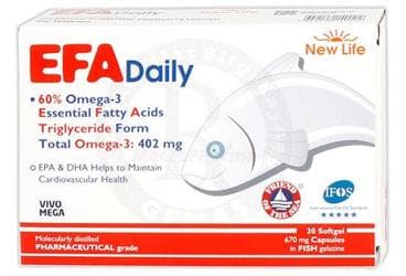 NEW LIFE EFA DAILY KAPSUL 402 mg 30 kapsül İlaç Görseli