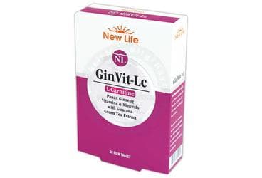NEW LIFE GINVIT LC TABLET 30 tablet İlaç Görseli