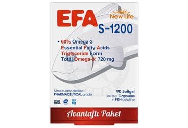 NEW LIFE EFA S-1200 KAPSUL 90 kapsül İlaç Görseli