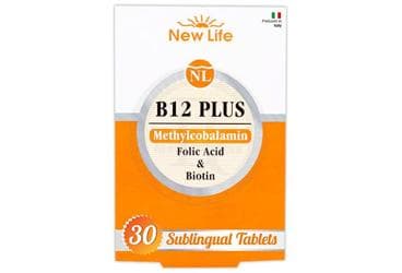 NEW LIFE B12 PLUS METHYLCOBALAMIN, FOLIC ACID, BIOTIN TABLET 30 tablet İlaç Görseli