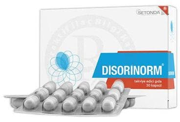DISORINORM KAPSUL 30 kapsül İlaç Görseli