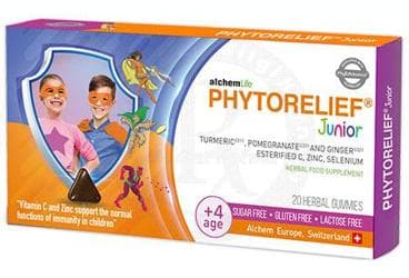 PHYTORELIEF JUNIOR TAKVIYE EDICI GIDA 20 tablet İlaç Görseli
