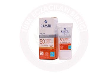 RILASTIL D-CLAR SPF50+ MEDIUM COLOR UNIFORMING CREAM 40 ml tüp İlaç Görseli