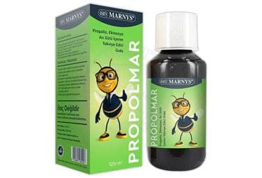 MARNYS PROPALMAR PROPOLIS VE EKINEZYA ICEREN TAKVIYE EDICI GIDA 125 ml şişe İlaç Görseli