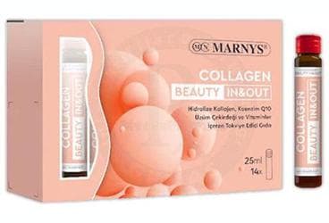 MARNYS COLLAGEN BEAUTY IN&OUT FLAKON 25 ml x 14 flakon İlaç Görseli