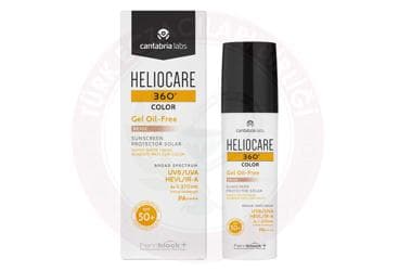HELIOCARE 360 GEL OIL FREE SPF 50+ BEIGE 50 ml şişe İlaç Görseli