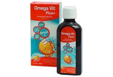 OMEGA VIT PLUS VITAMINLI BALIK YAGI SURUBU 100 ml şişe İlaç Görseli