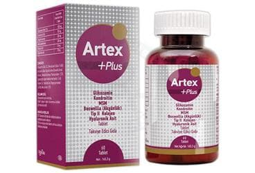 ARTEX PLUS TABLET 60 tablet İlaç Görseli