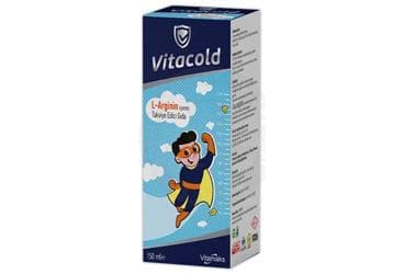 VITACOLD L-ARGININ ICEREN TAKVIYE EDICI GIDA 150 ml şişe İlaç Görseli