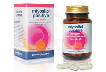 MIYOSITOL POSITIVE KAPSUL 25 kapsül İlaç Görseli