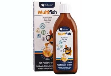 MULTIFISH BALIK YAGI, MULTIVITAMIN, CINKO SURUP 150 ml şişe İlaç Görseli