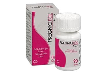 PREGNIOFOL IYOT FOLIK ASIT TABLET 90 tablet İlaç Görseli