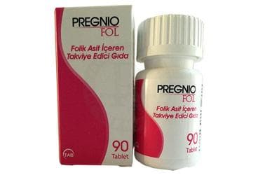 PREGNIOFOL TABLET 400 mcg 90 tablet İlaç Görseli