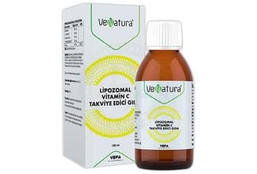 VENATURA LIPOZOMAL VITAMIN C ICEREN TAKVIYE EDICI GIDA 150 ml şişe İlaç Görseli