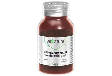 VENATURA MAGNEZYUM MALAT ICEREN TAKVIYE EDICI GIDA TABLET 60 tablet İlaç Görseli