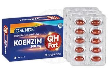 OSENDE QH FORT YUMUSAK KAPSUL 30 kapsül İlaç Görseli