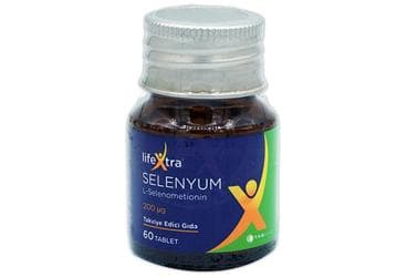 LIFEXTRA SELENYUM ICEREN TAKVIYE EDICI GIDA 200 mcg 60 tablet İlaç Görseli