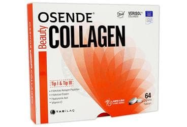OSENDE BEAUTY COLLAGEN TAKVIYE EDICI GIDA 64 tablet İlaç Görseli