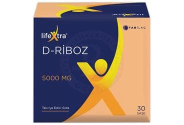 LIFEXTRA D-RIBOZ ICEREN TAKVIYE EDICI GIDA 30 saşe İlaç Görseli