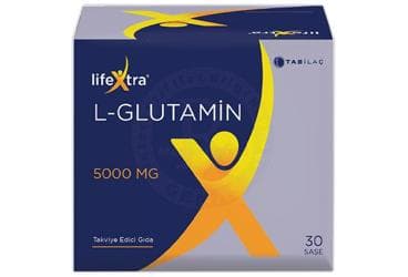 LIFEXTRA L-GLUTAMIN ICEREN TAKVIYE EDICI GIDA 30 saşe İlaç Görseli