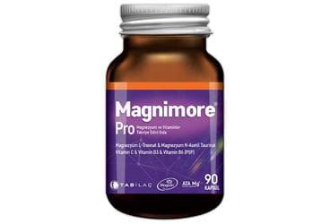 MAGNIMORE PRO MAGNEZYUM VE VITMAINLER ICEREN TAKVIYE EDICI GIDA 90 kapsül İlaç Görseli