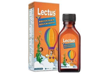 LECTUS MULTIVITAMIN MULTIMINERAL SURUP 200 ml şişe İlaç Görseli