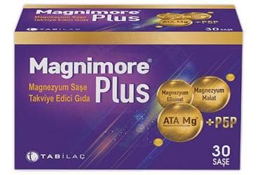 MAGNIMORE PLUS TAKVIYE EDICI GIDA 30 saşe İlaç Görseli