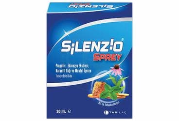 SILENZIO SPREY TAKVIYE EDICI GIDA 30 ml şişe İlaç Görseli