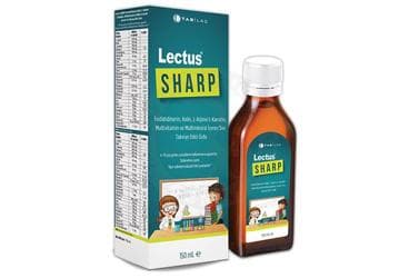 LECTUS SHARP MULTIVITAMIN VE MULTIMINERAL ICEREN SIVI TAKVIYE EDICI GIDA 150 ml şişe İlaç Görseli