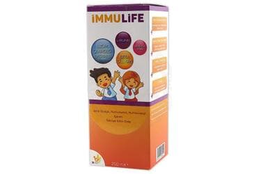 IMMULIFE BETA GLUKAN, MULTIVITAMIN, MULTIMINERAL ICEREN TAKVIYE EDICI GIDA 200 ml şişe İlaç Görseli