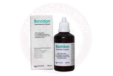 BAVIDON ANTISEPTIK SOLUSYON 100 ml şişe İlaç Görseli