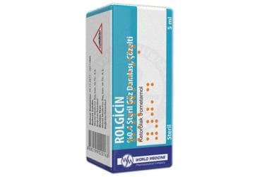 ROLGICIN %0,4 STERIL GOZ DAMLASI, COZELTI İlaç Görseli