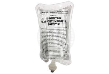 LAFLEKS %5 DEKSTROZ %0,45 SODYUM KLORUR COZ.  500 ML SETSIZ İlaç Görseli