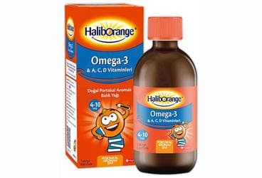 HALIBORANGE PORTAKAL AROMALI OMEGA-3 TAKVIYE EDICI GIDA 300 ml İlaç Görseli