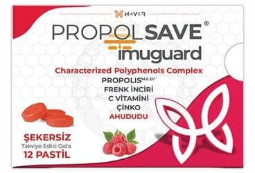 HAVER PROPOLSAVE IMUGUARD AHUDUDU AROMALI PASTIL 12 pastil İlaç Görseli