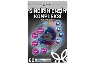 HAVER SINDIRIM ENZIM KOMPLEKSI ICEREN TAKVIYE EDICI KAPSUL 60 kapsül İlaç Görseli