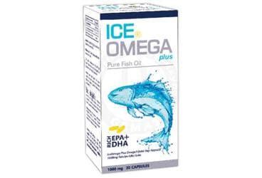 ICEOMEGA PLUS EPA DHA BALIK YAGI KAPSULU 30 kapsül İlaç Görseli