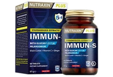 NUTRAXIN IMMUN S TABLET 60 tablet İlaç Görseli