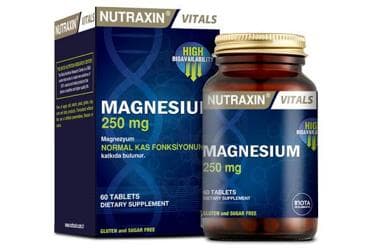 NUTRAXIN MAGNESIUM TABLET 60 tablet İlaç Görseli