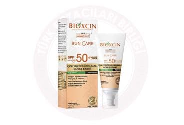 BIOXCIN SUNCARE SPF50 YAGLI CILTLER ICIN RENKLI KREM 50 ml şişe İlaç Görseli
