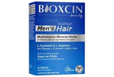 BIOXCIN MEN'S HAIR TAKVIYE EDICI GIDA TABLET 30 tablet İlaç Görseli