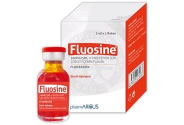 FLUOSINE 500 MG/5  ML IV ENJEKSIYON ICIN COZELTI ICEREN FLAKON (1 FLAKON) İlaç Görseli