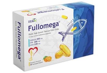 FULLOMEGA YUMUSAK KAPSUL 30 kapsül İlaç Görseli