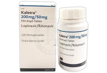 KALETRA 200 MG/50 MG  FILM KAPLI  TABLET İlaç Görseli