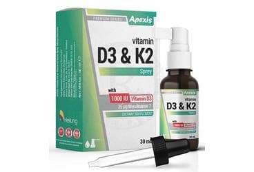 APEXIS VITAMIN D3&K2 ICEREN TAKVIYE EDICI GIDA 30 ml şişe İlaç Görseli